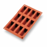 Matfer, Gastroflex Mini Cake Mold, 12 per Sheet, Silicone