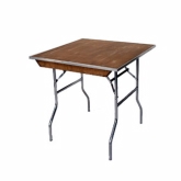 Maywood, Standard Folding Table, Square Top, 60" x 60", Wood