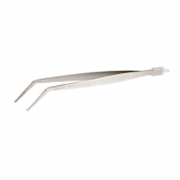 Mercer, Precision Tongs, Curved, 18/8 S/S, 9 3/8"