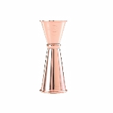 Mercer, Barfly Japanese Style Jigger, 25 & 50 ml, 18/8 S/S, Copper-Plated
