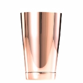 Mercer, Barfly Shaker, 18 oz, 18/8 S/S, Copper-Plated Exterior