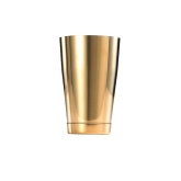 Mercer, Barfly Shaker, 18 oz, 5"H, 18/8 S/S, Gold-Plated Exterior