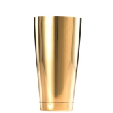 Mercer, Barfly Shaker, 28 oz, 18/8 S/S, Gold-Plated