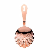 Mercer, Barfly Julep Strainer, 7", 18/8 S/S, Copper-Plated