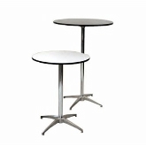 Maywood, Standard Pedestal Table, Round Top, 36" dia. x 42" H