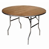 Maywood, Standard Folding Table, Round Top, 60" dia. x 30" H