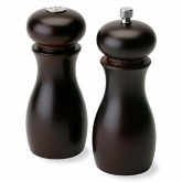Olde Thompson, Salt and Pepper Shaker Set, 6", Espresso