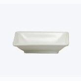 Steelite, Rectangular Sauce Dish, 4" x 2 3/4", Tahara, Porcelain