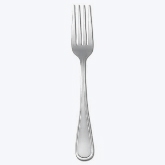 Oneida Hospitality Euro Table Fork, New Rim II, 8", 18/0 S/S