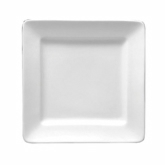 Oneida Hospitality Square Plate, Bright White Ware, 7 1/2" x 7 1/2"