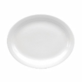 Oneida Hospitality Oval Platter, Cream White Ware, 11 1/2" x 9 1/2"