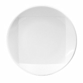 Steelite, Plate w/Square Well, 6 1/4" dia., Vortex, Porcelain