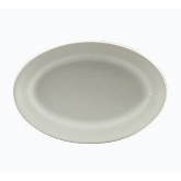 Steelite, Wide Rim Oval Platter, 12 5/8" x 9 1/4", Avalon, Porcelain