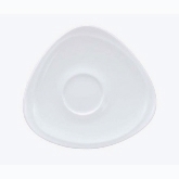 Steelite, Organic Shaped Saucer, 6 3/4" dia., Drift, Porcelain