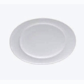 Steelite, Wide Rim Oval Platter, 13" x 9 1/4", Opera, Porcelain