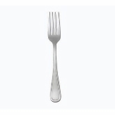 Oneida Hospitality Euro Table Fork, New Rim, 8 1/4", Silverplated
