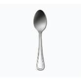 Oneida Hospitality A.D. Coffee Spoon, New Rim, 4 1/2", Silverplated