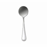 Oneida Hospitality Bouillon Spoon, New Rim, 6", Silverplated