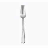 Oneida Hospitality Euro Table Fork, Viotti, 8", Silverplated