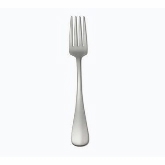 Oneida Hospitality Euro Table Fork, Baguette, 8 5/8", Silverplated
