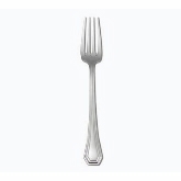 Oneida Hospitality Euro Table Fork, Lido, 8", Silverplated
