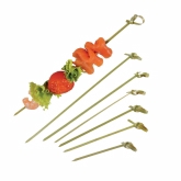 PacknWood, Bamboo Looped Skewer, Noshi, 5 7/8", 2000 per case