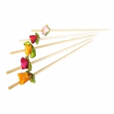 PacknWood, Bamboo Skewer, Flower, 1 1/2" x 3 7/8", 2000 per case
