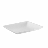 PacknWood, Plate, Bio 'n' Chic, Rectangular, White, Sugarcane, 3.54" x 10.63"