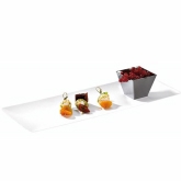 PacknWood, Lid for 15.35" x 5.91" Tray, Bio 'n' Chic, Clear, Plastic