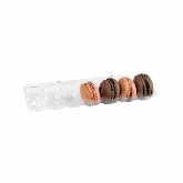 PacknWood, Macaron Solutions Insert, Holds 7 Macarons, Recyclable, Plastic