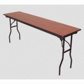 Palmer Snyder, Laminate Rectangular Folding Table, Classic Series, 24" x 72" x 30" H
