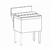 Perlick Ice Chest, 115 lb ice capacity