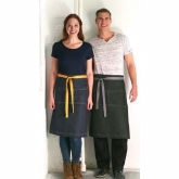 John Ritzenthaler, Denim Waist Apron, Black