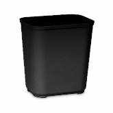 Rubbermaid Waste Basket, 28 qt, 14 1/2" L x 10 1/2" W x 15 5/16" H, Fire Resistant