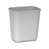 Rubbermaid Waste Basket, 28 qt, 14 1/2" L x 10 1/2" W x 15 5/16" H, Fire Resistant