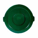 Rubbermaid Brute Container Lid, 22 1/4" dia. x 1 3/8" H, Dark Green