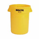 Rubbermaid Prosave Brute Container, w/o Lid, 32 gallon, 22" dia. x 27 1/4" H, Round