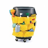 Rubbermaid Brute Caddy Bag, 20" dia. x 20 1/2" H, Yellow