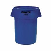 Rubbermaid Brute Container, w/o Lid, 44 gallon, 24" dia. x 31 1/2" H, Round