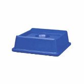 Rubbermaid, Untouchable Bottle/Can Recycling Top, Dark Blue, 20 1/8" x 6 1/4" H