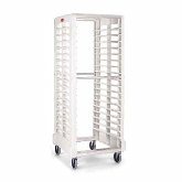 Rubbermaid, Max System Rack, 18 Slot End Loader, 28 3/4" L x 23 3/4" W x 67 7/8" H, Off White