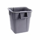 Rubbermaid Square Brute Container, w/o Lid, 28 gallon, 21 1/2" dia. x 22 1/2" H