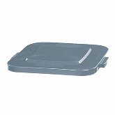 Rubbermaid Square Brute Container Lid, 22" dia. x 2" H, for 3526 Container, Tight Fitting, Gray