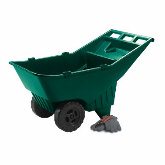 Rubbermaid Roughneck Lawn Cart Pallet, 4.5 cu ft Capacity Approx. 200 lb, High Impact Plastic, Green