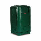 Rubbermaid Plaza Container, 50 gallon, 24 3/4" L x 25 1/4" W x 42 1/8" H