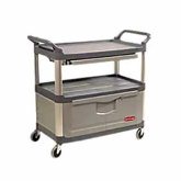 Rubbermaid Xtra Instrument Cart w/ Lockable Doors and Sliding Drawers