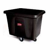 Rubbermaid Cube Truck, Mobile, Black