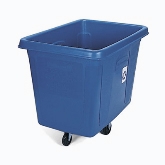 Rubbermaid Recycling Cube Truck, Mobile, w/ We Recycle Symbol, 43 3/4" L x 31" W x 37" H