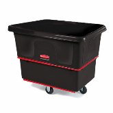 Rubbermaid Utility Truck, Mobile, 43 1/4" L x 28" W x 33 7/8" H, 12 cu ft, Size 800 lb Capacity