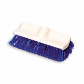 Rubbermaid Floor Scrub Brush, 10" L, Plastic, Polypropylene Fill, Blue